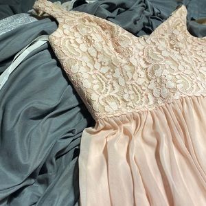 Size 8 pink dress
